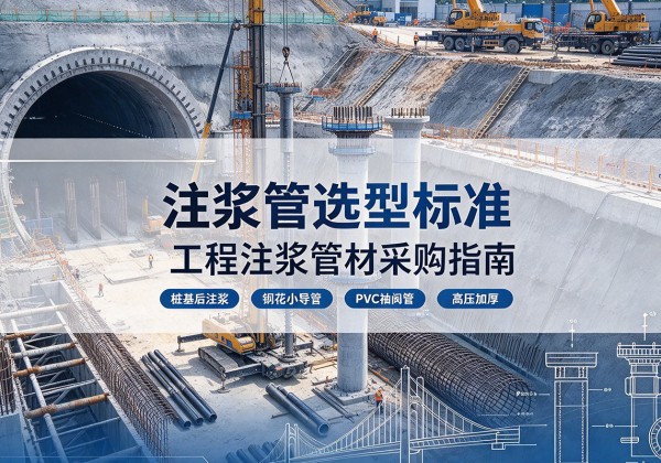 丰林注浆管选型标准